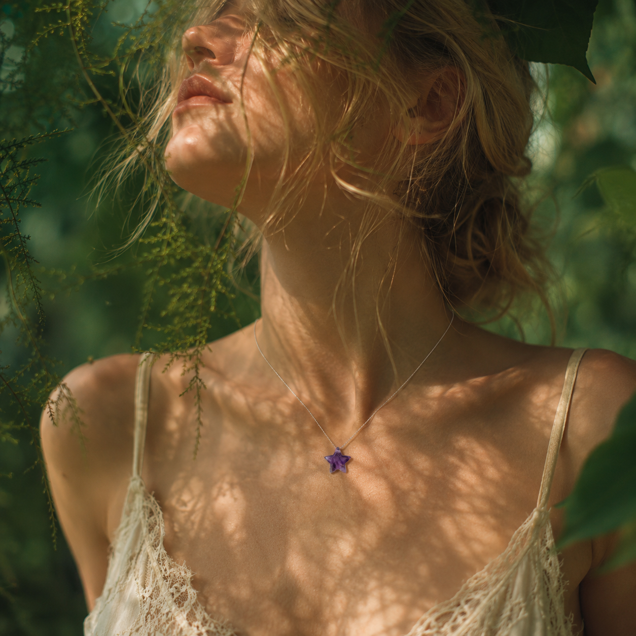 Celestia — Star Amethyst Necklace