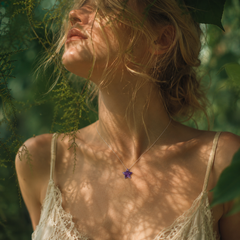 Celestia — Star Amethyst Necklace