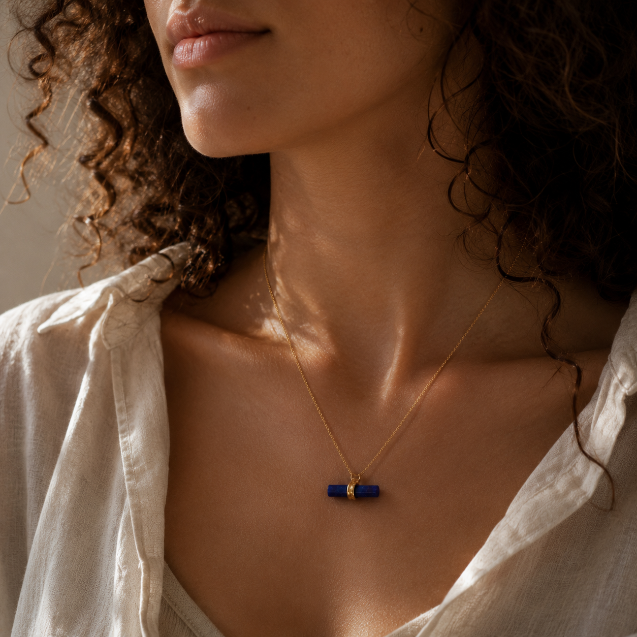 Midnight Oracle — Lapis Lazuli Necklace