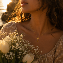 Golden Dawn — Natural Citrine Necklace