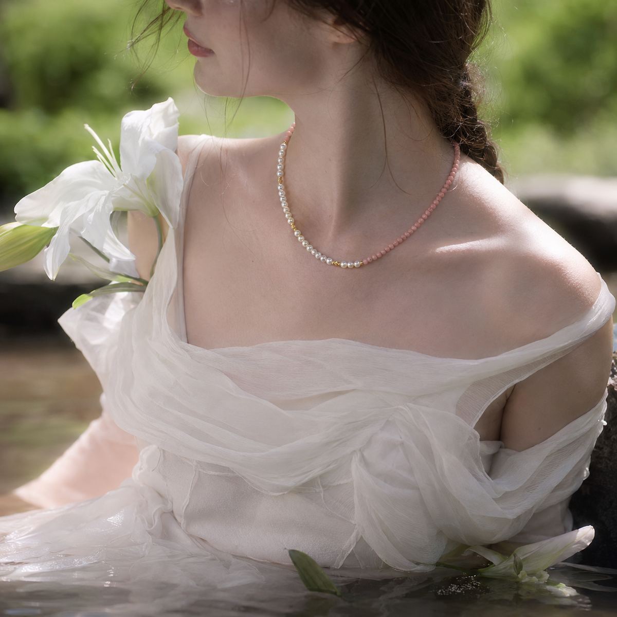 Jewellery becomes meaningful through the life lived in it.